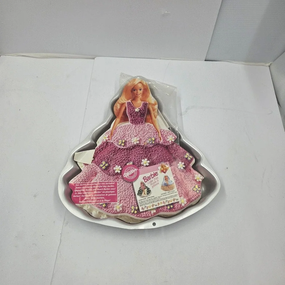 1995 Wilton Mattel Barbie Princess Cake Pan 2105-3500 Vintage NOS Birthday